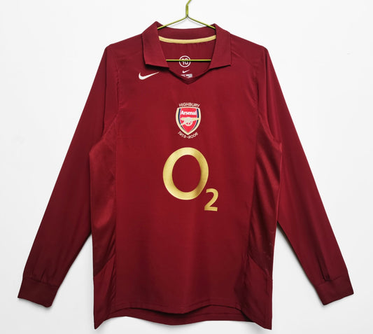 Arsenal 2005/06 Manche Longue