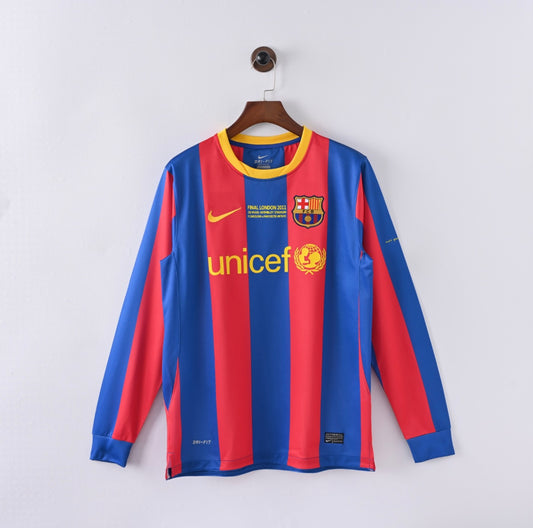 FC Barcelone 2010/11 Manche Longue