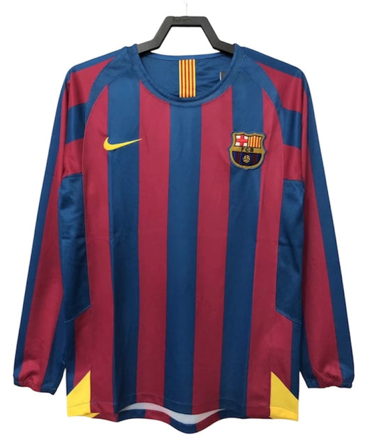 FC Barcelone 2005/06 Manche longue